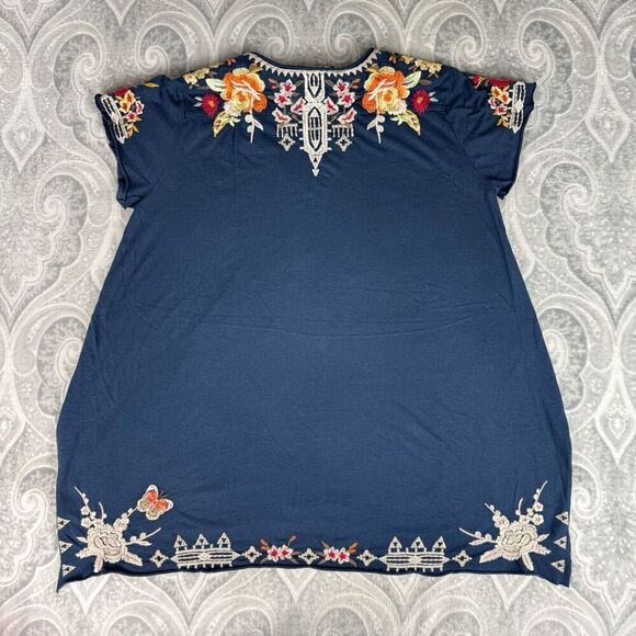 Womens Johnny Was Izora Knit Drape Top - Picture 2 of 3